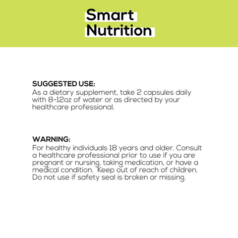 SMART NUTRITION - Tongkat Ali 200:1 Extract 1,000mg per serving - 60 servings