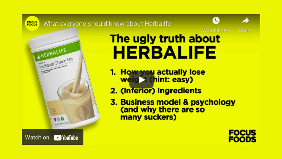 The Shocking Truth About Herbalife