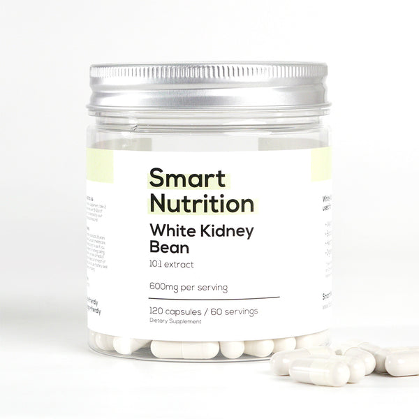 White Kidney Bean Extract Capsules, Supplement For Weight Loss & Reduce Calories, Glucose Support & Carb Control Supplements, Nature's Craft, 60ct