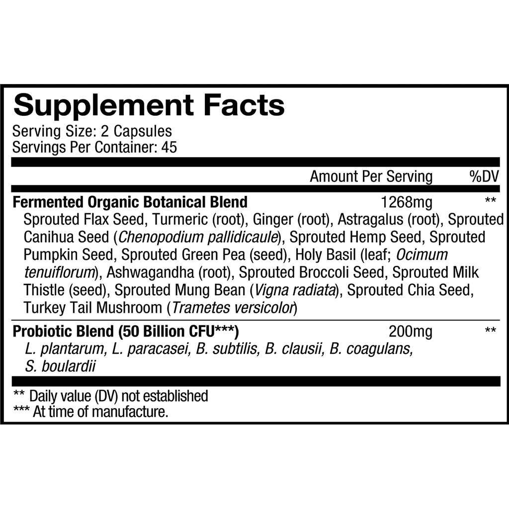 Codeage - Soil-based Organisms Probiotic+ 50 Billion CFUs - Focus Foods