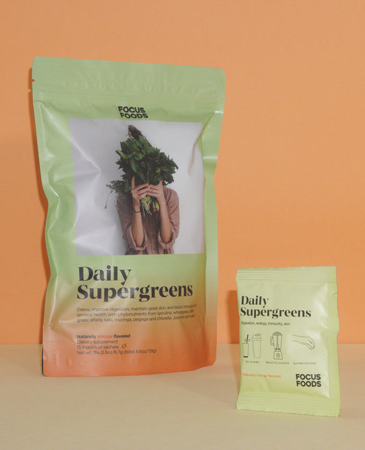 Daily Supergreens Orange - 15-sachet Pouch