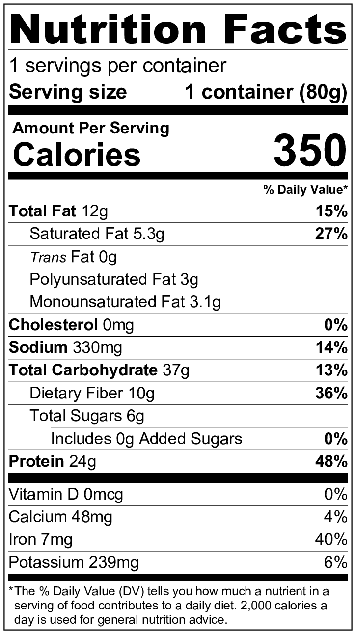 Complete Meal - Focus Foods