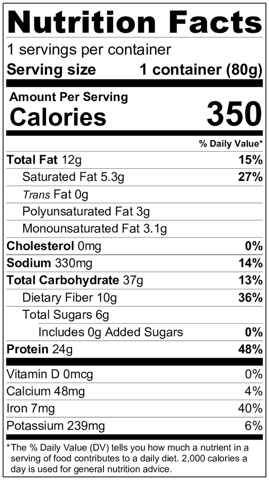 Complete Meal (checkout) - Focus Foods